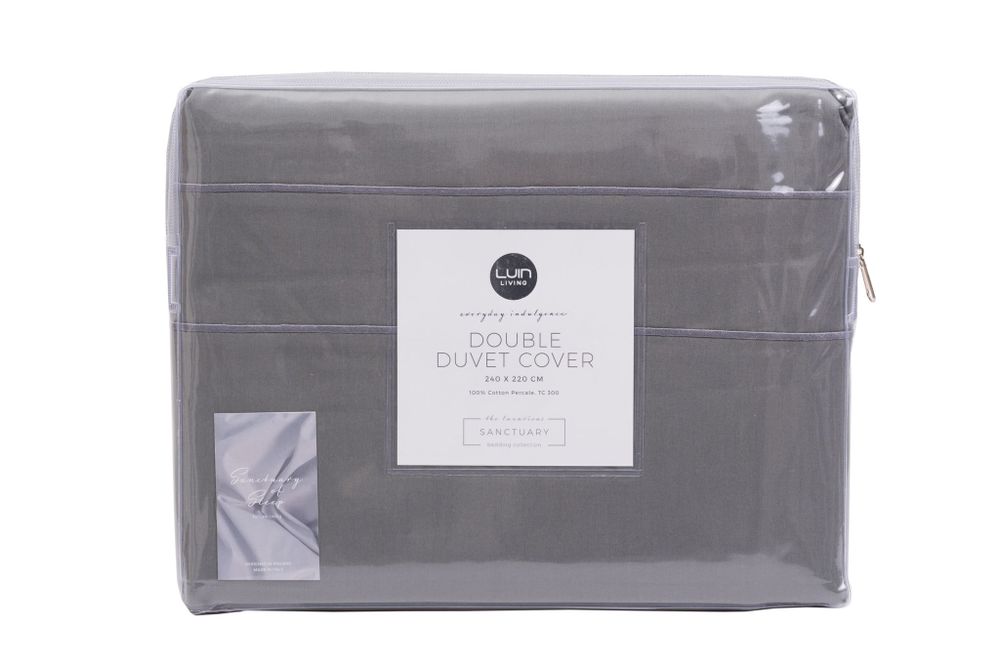 Bed linens - Double Duvet Cover 240x220cm - LUIN LIVING