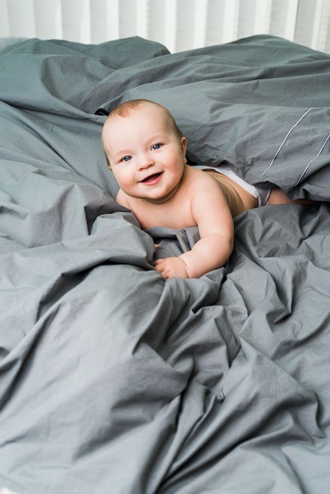 Bed linens - Baby Bed Set – Pillowcase & Duvet Cover 85x125cm & 35x45cm - LUIN LIVING