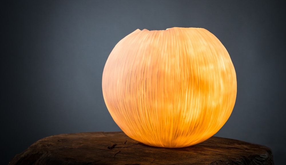 Céramique - Lampe à poser Luna et Chrysalis - ATELIER SUR LA RIVIERE - SYLVAIN FEZZOLI