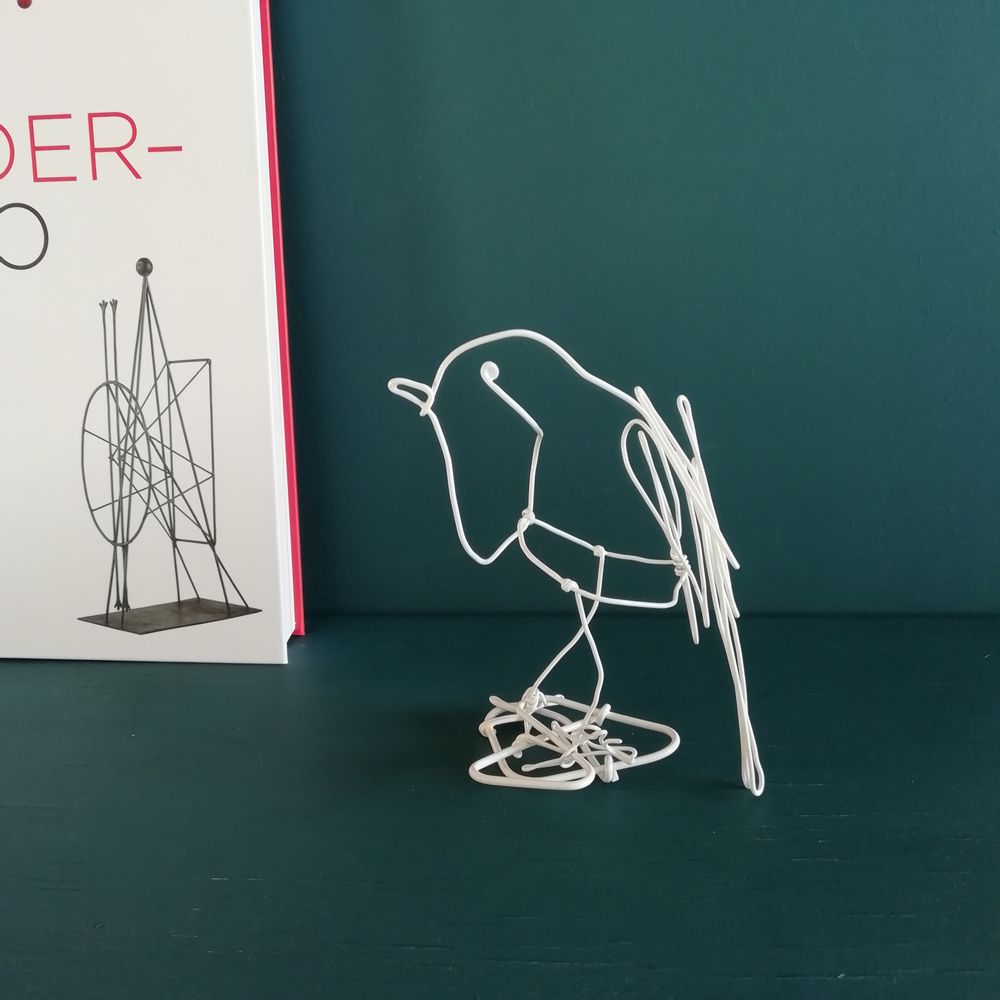 Objets de décoration - Oiseaux sur branche de bois - ALINE CAMPANA