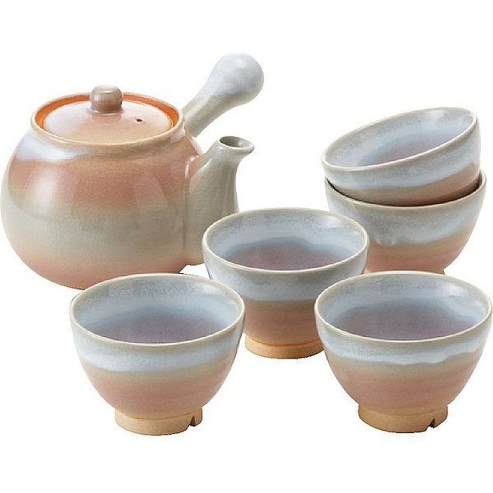 Tasses et mugs - Service à thé japonais - SHIROTSUKI / AKAZUKI JAPON