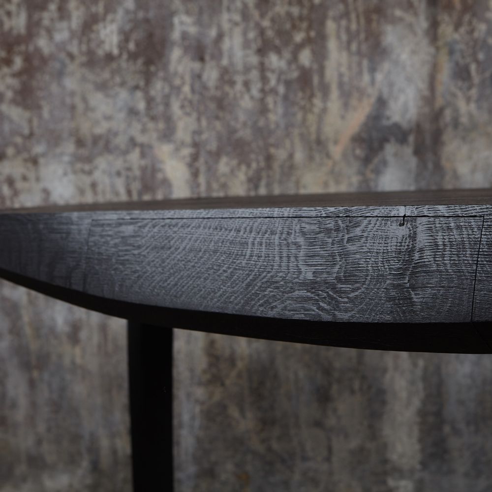 Desks - Writing Desk. Flame scorched oak - JONATHAN FIELD