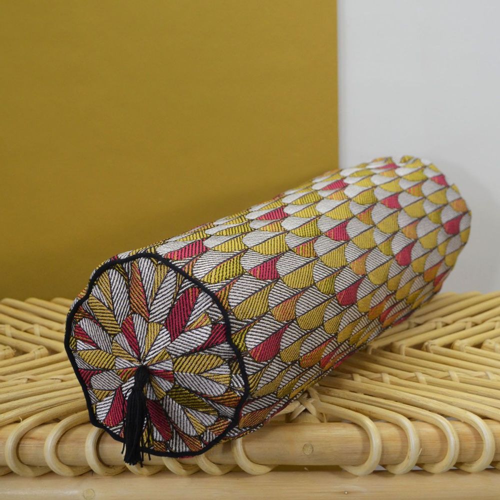 Fabric cushions - Set of cushion and bolster stuffed - L'ATELIER DES CREATEURS