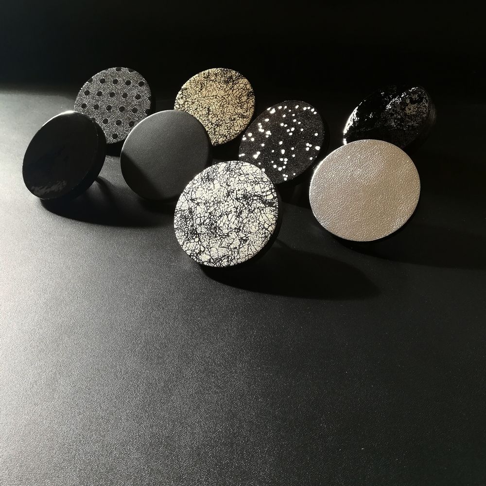 Cadeaux - Bijoux de cuir - Collier PERL' - SOPHIE • TERRIERE