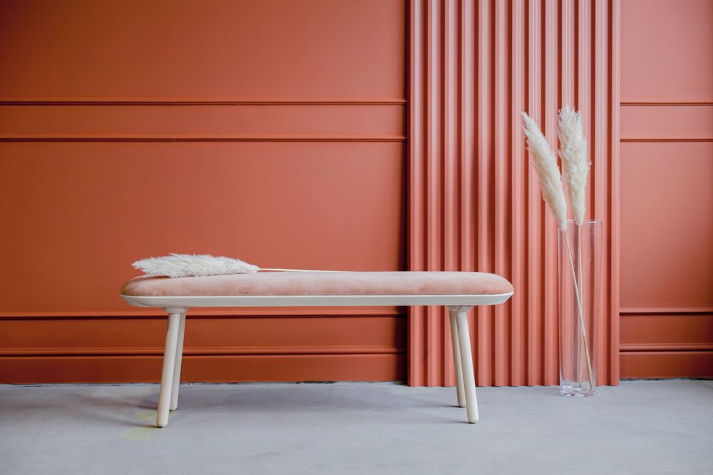Banquettes pour collectivités - Banc rembourré Naïve - EMKO