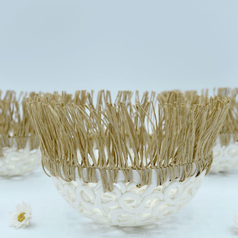 Objets design - Petite coupe Cocoon « Connecter l'être à ses racines » - T1 - LOUPMANA BY LOVO MURIEL