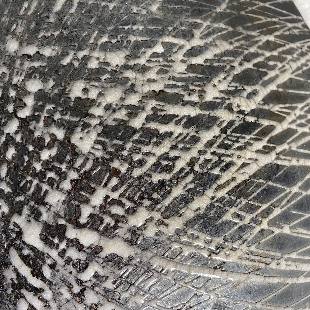 Céramique - Coupe céramique Raku "Movimento" - BARBARA BILLOUD