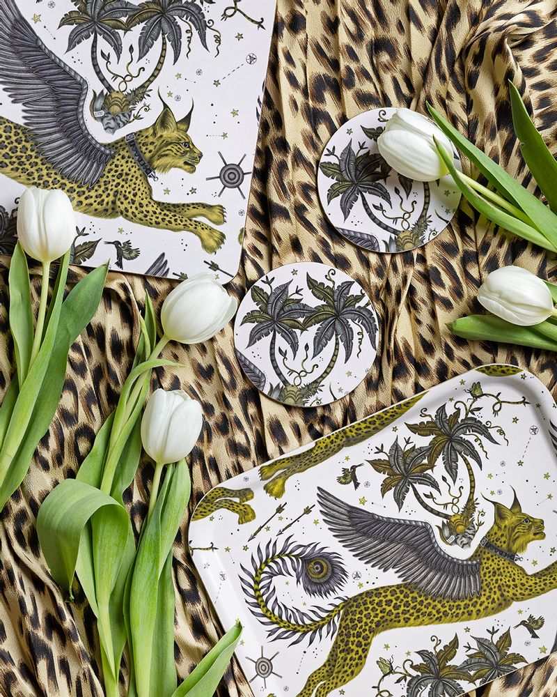 Table mat - Lynx - tray - tablemat - coaster - Serving tray - JAMIDA OF SWEDEN