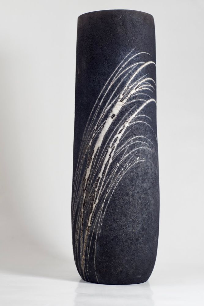 Céramique - Vase céramique Raku "Graminée" - BARBARA BILLOUD