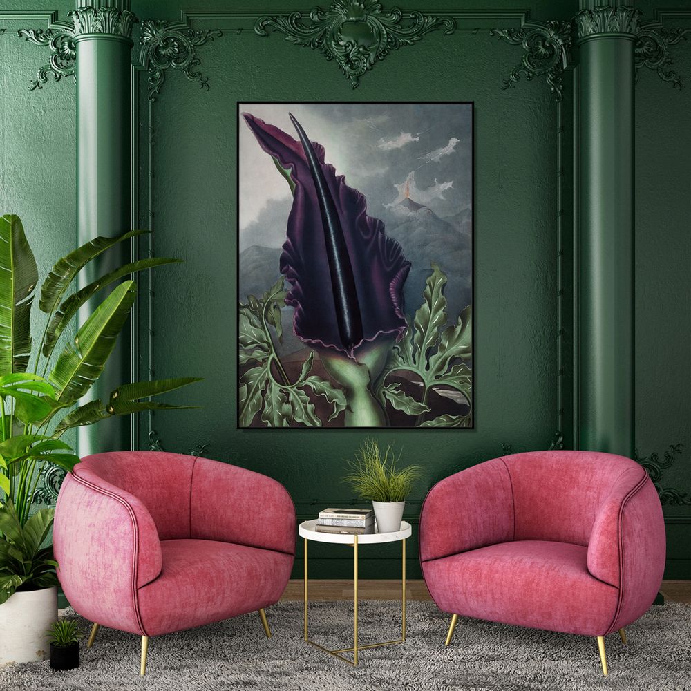 Affiches - Affiche Temple of Flora, Enchanted Rhodonia - THE DYBDAHL CO.