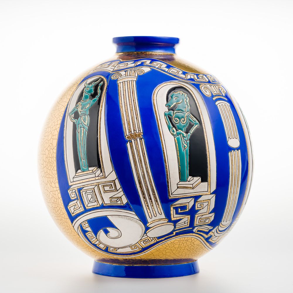 Design objects - METAPHOR VASE - MANUFACTURE DES EMAUX DE LONGWY 1798