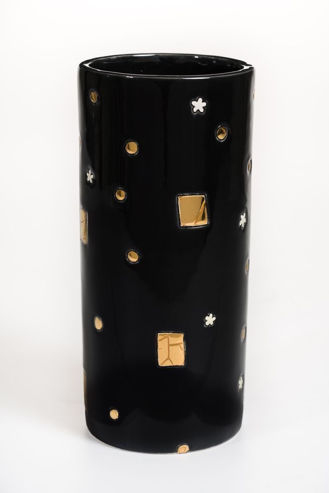 Vases - CORNET VASES (3 sizes). - MANUFACTURE DES EMAUX DE LONGWY 1798