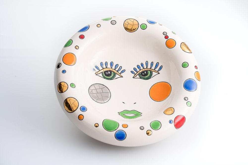 Objets de décoration - Collection HAPPY FACE - MANUFACTURE DES EMAUX DE LONGWY 1798