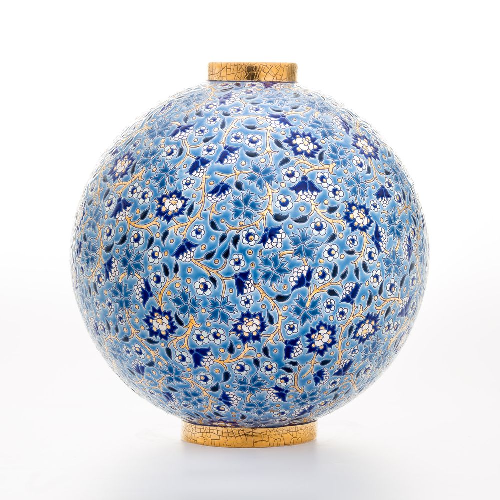 Vases - HERITAGE collection. - MANUFACTURE DES EMAUX DE LONGWY 1798