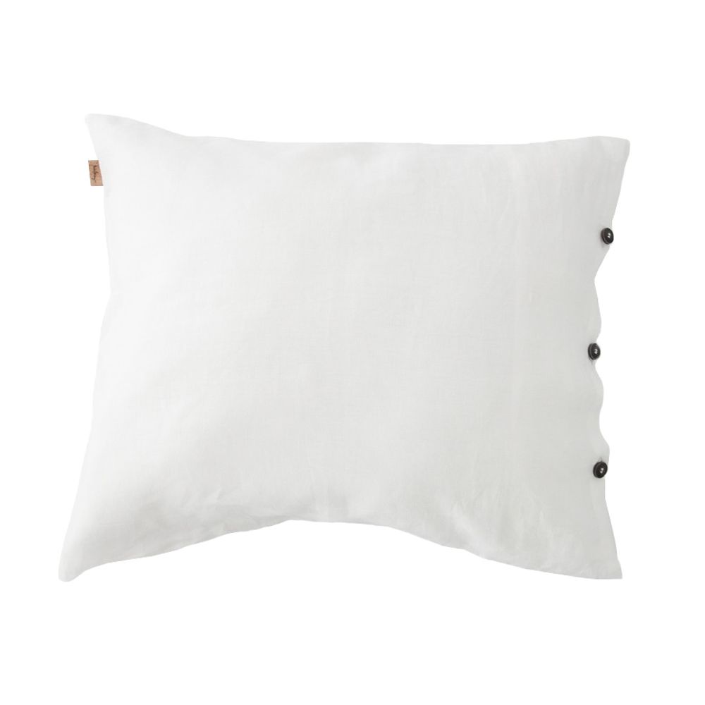 Cushions - KING SIZE LINEN PILLOW CASE 60 x 80 cm - XERALIVING