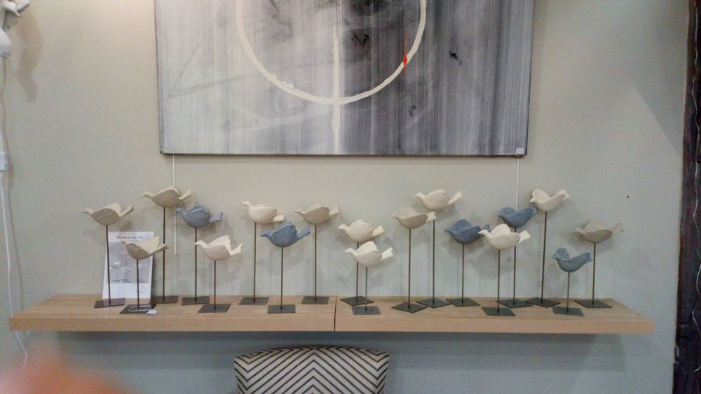 Ceramic - Dove Yam - ODILE MOULIN SCULPTURES