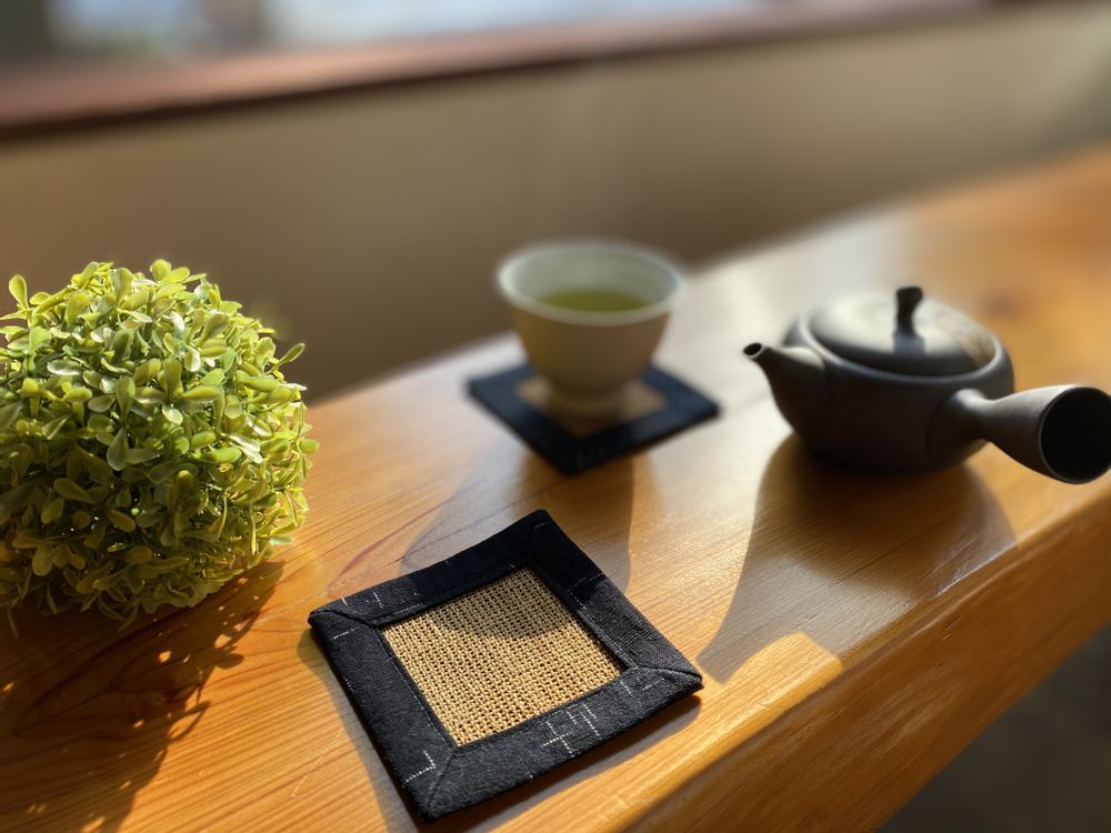 Formal plates - Shinaori Coasters - ISHIDA