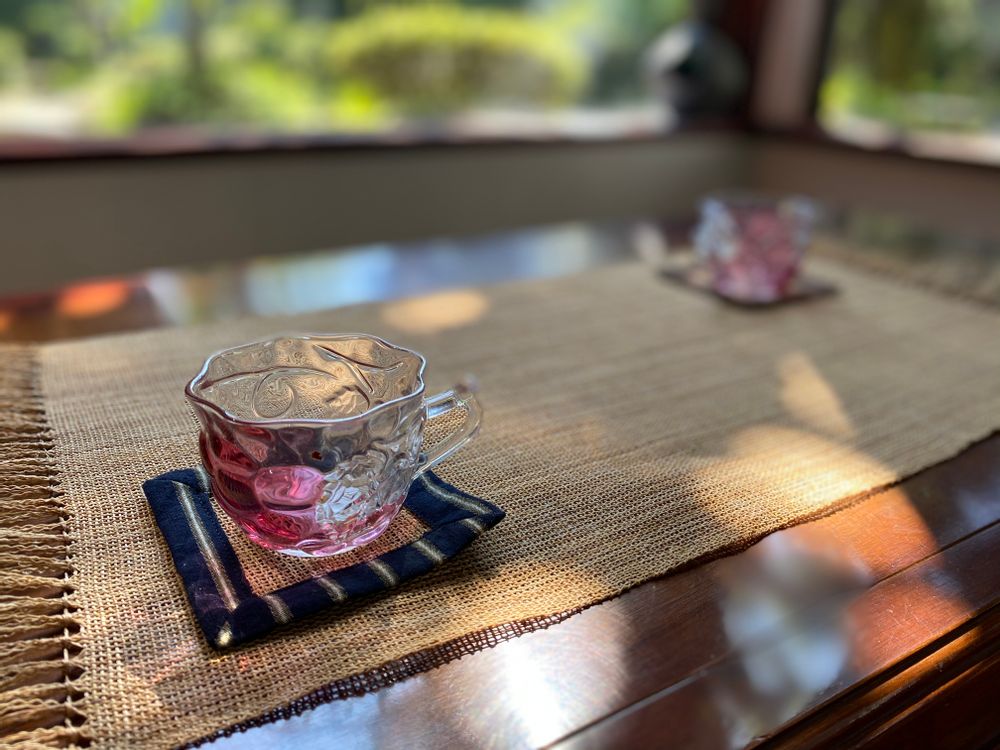 Formal plates - Shinaori Coasters - ISHIDA