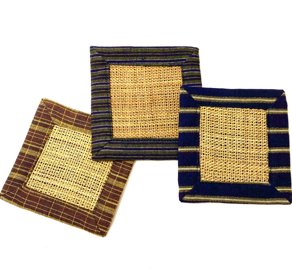 Formal plates - Shinaori Coasters - ISHIDA