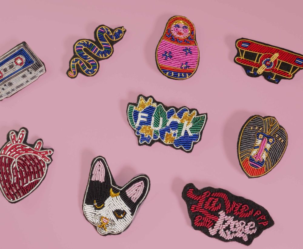 Apparel - Brooch La vie en rose - MALICIEUSE