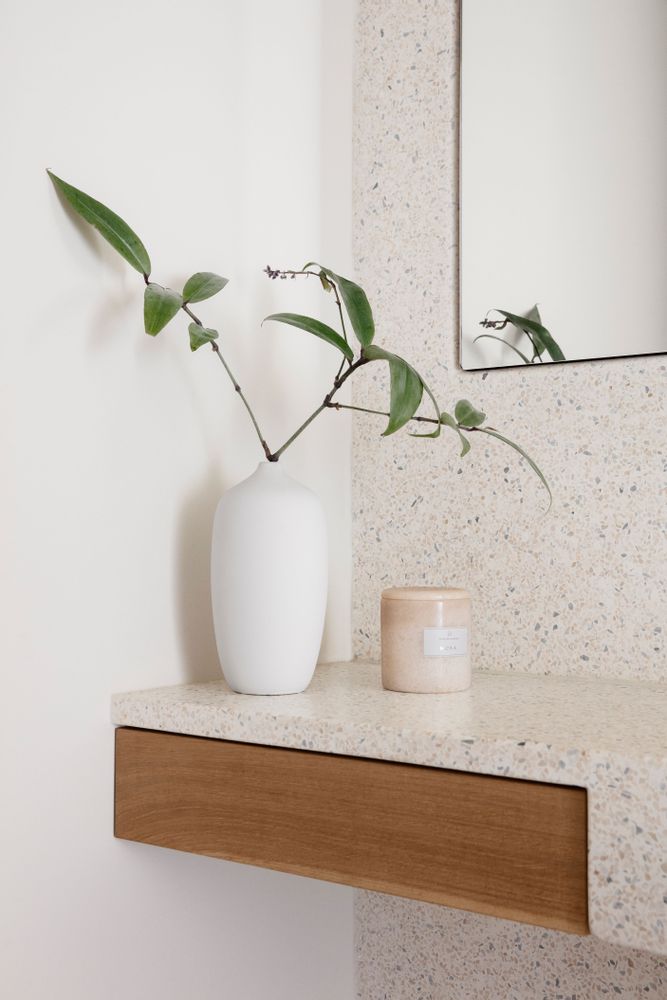 Scent diffusers - Scented Marble Candle FRABLE in 2 Version - BLOMUS