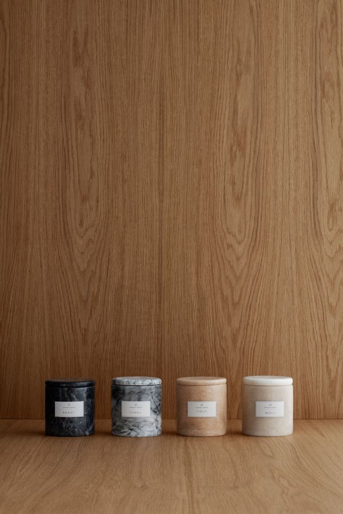 Scent diffusers - Scented Marble Candle FRABLE in 2 Version - BLOMUS