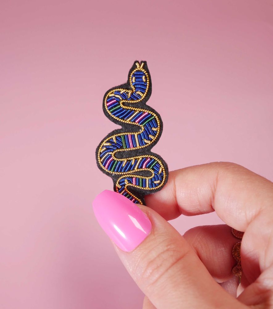 Cadeaux - Broche serpent - MALICIEUSE