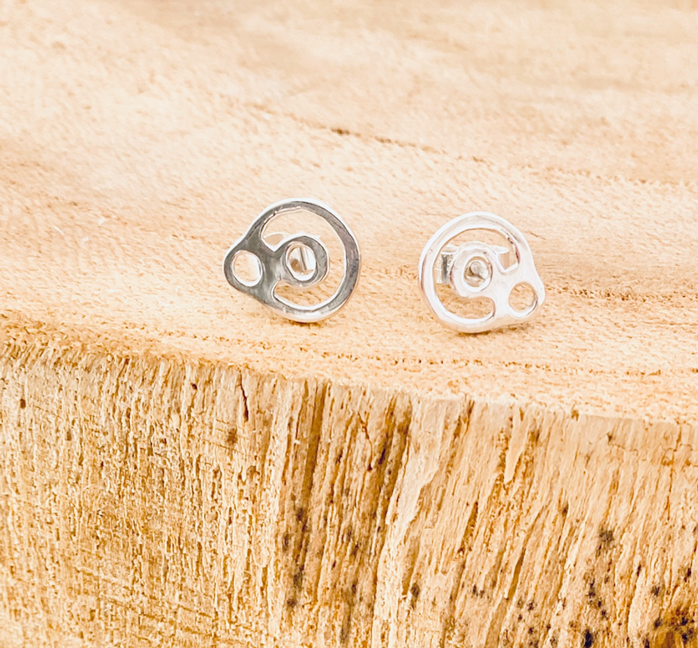 Bijoux - Boucles d'oreilles BeYou Energy Symbol en argent - BEYOU BY BEYOUBEUNITED