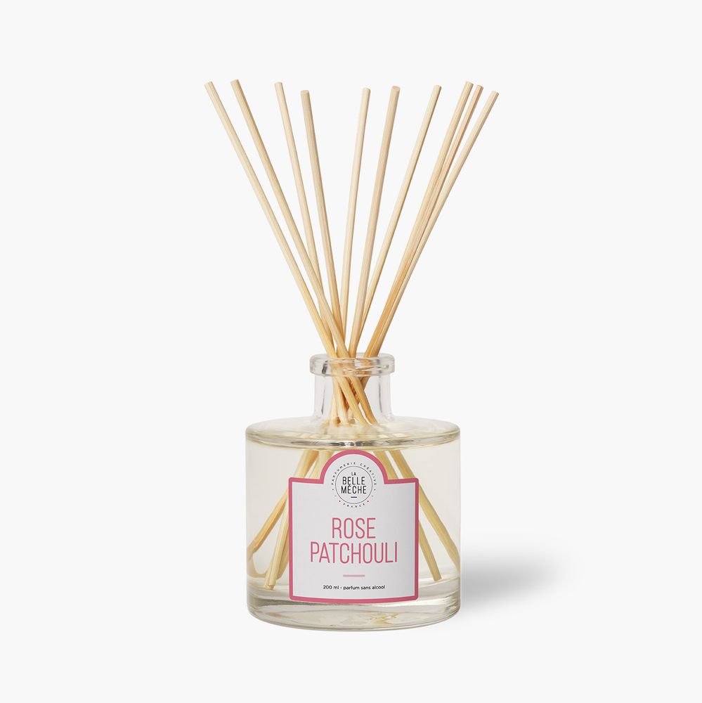 Diffuseurs de parfums - Diffuseur Rose Patchouli - LA BELLE MÈCHE