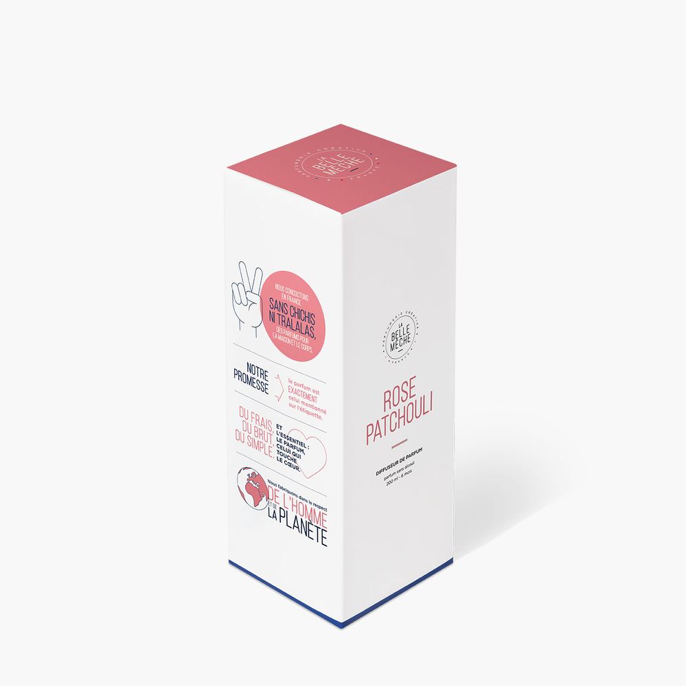 Diffuseurs de parfums - Diffuseur Rose Patchouli - LA BELLE MÈCHE