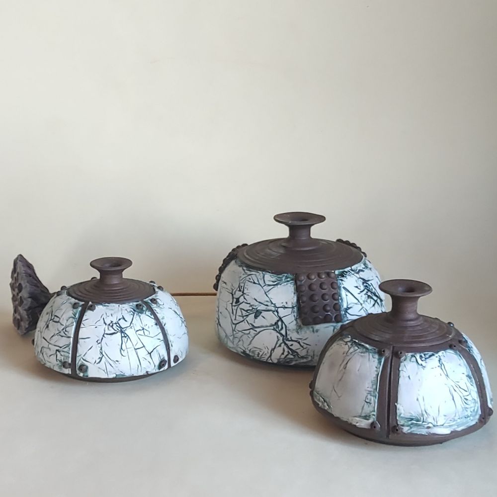 Sculptures, statuettes and miniatures - Agemaki vase - SYLVIE GORDE