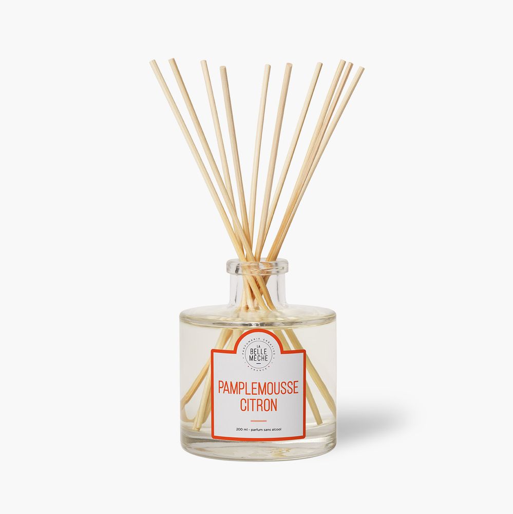 Diffuseurs de parfums - Diffuseur Pamplemousse Citron Vert - LA BELLE MÈCHE