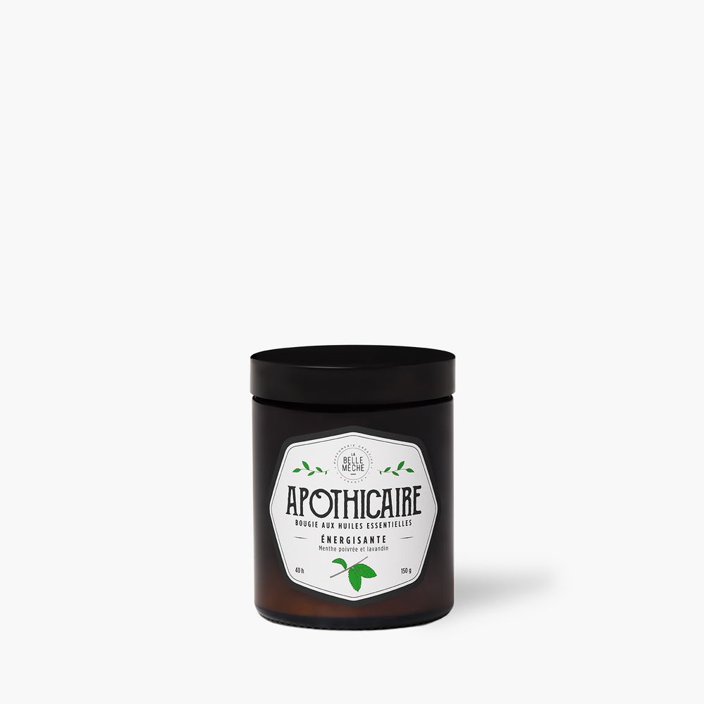 Bougies - Bougie aux huiles essentielles ENERGISANT. - LA BELLE MÈCHE