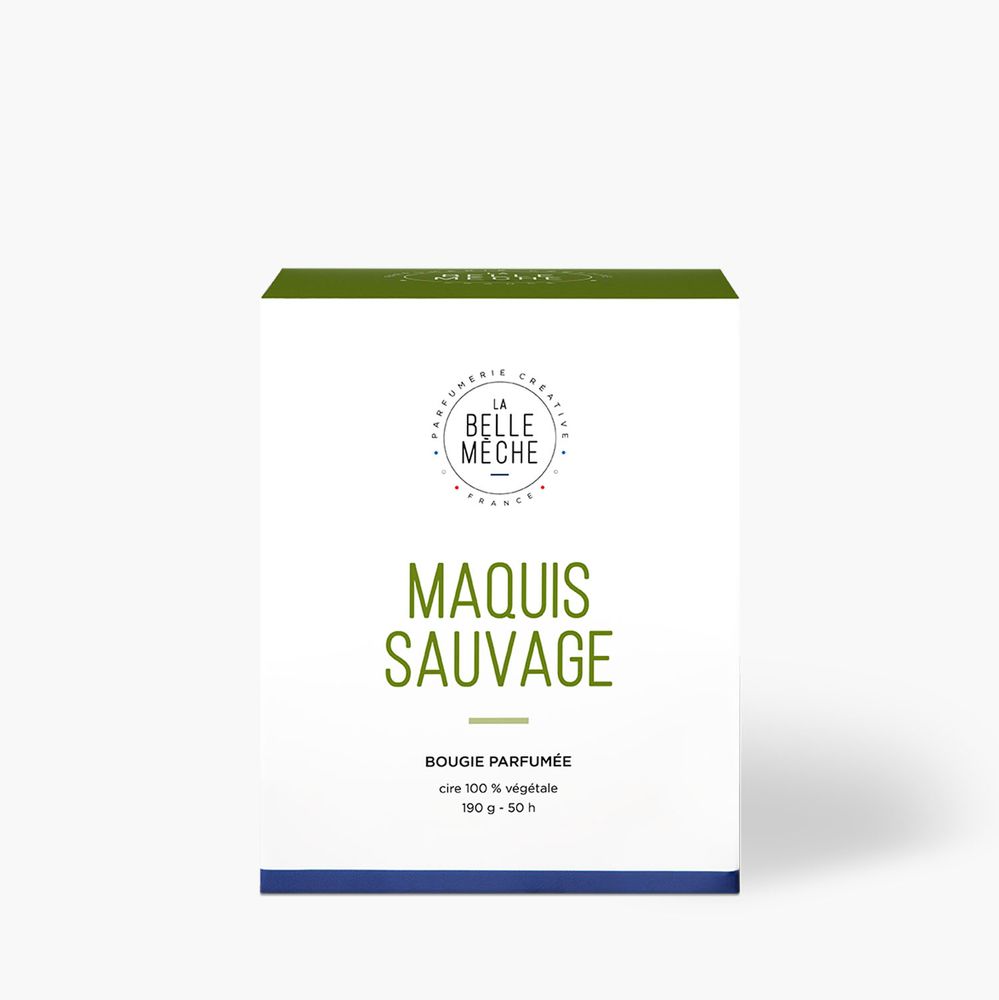 Bougies - Bougie Maquis Sauvage - LA BELLE MÈCHE