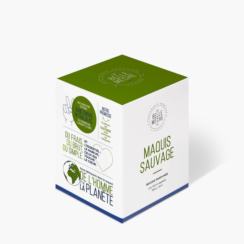 Bougies - Bougie Maquis Sauvage - LA BELLE MÈCHE