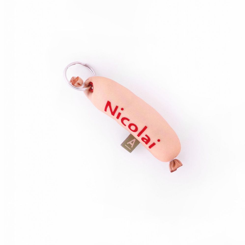 Travel accessories - Bockwurst Customized Keychain - AUFSCHNITT