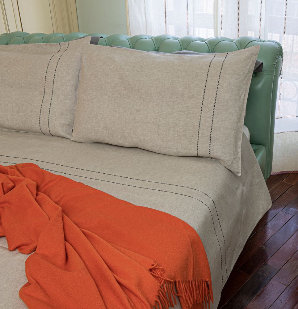 Bed linens - Running Stitch Bed Set - NIVES BY BALDINI E CECCHI