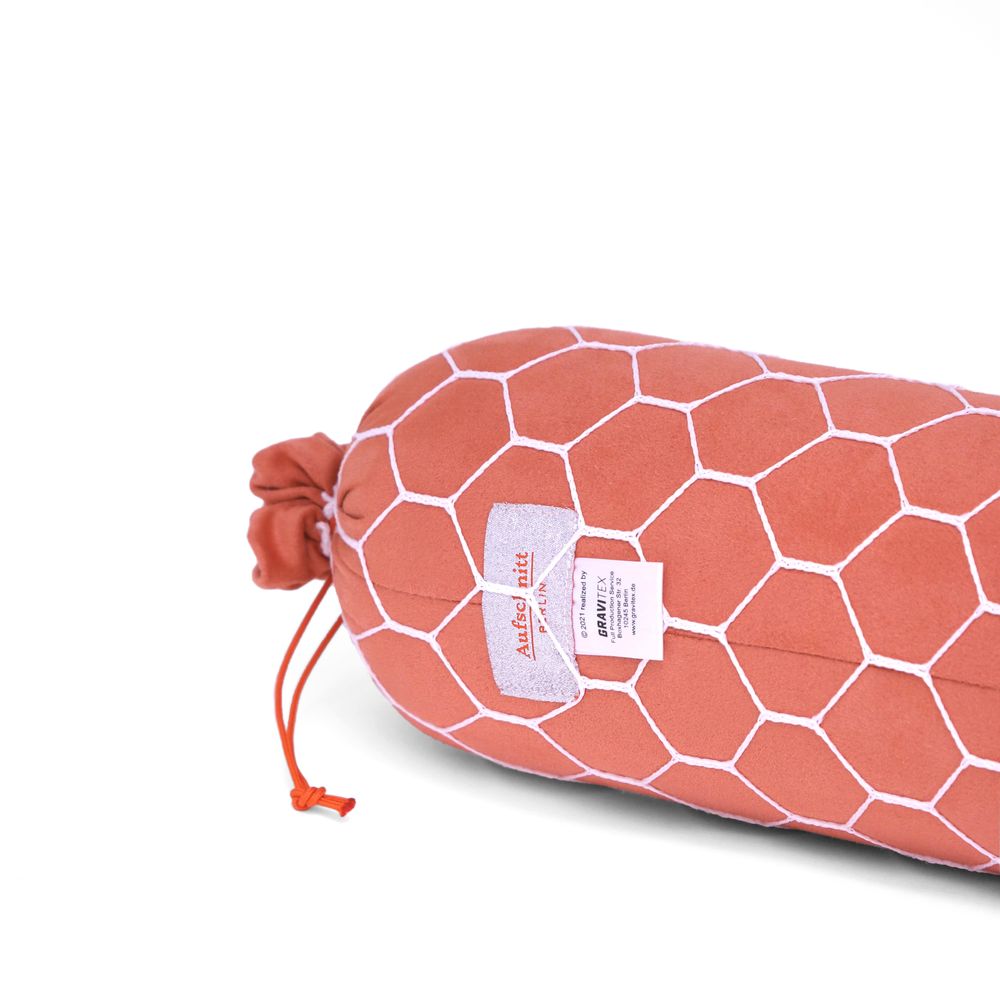 Fabric cushions - Salami in Net Bolster - AUFSCHNITT