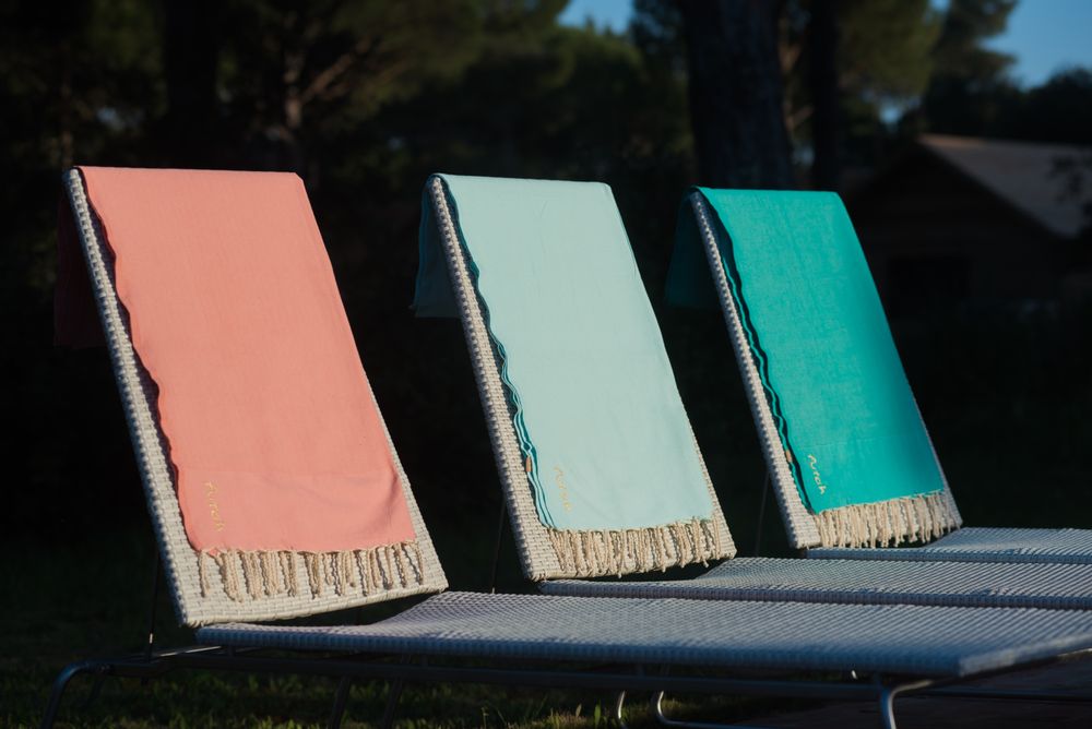 Objets de décoration - Serviette Fouta Double Taille Ericeira - 6 Couleurs Disponibles - FUTAH BEACH TOWELS