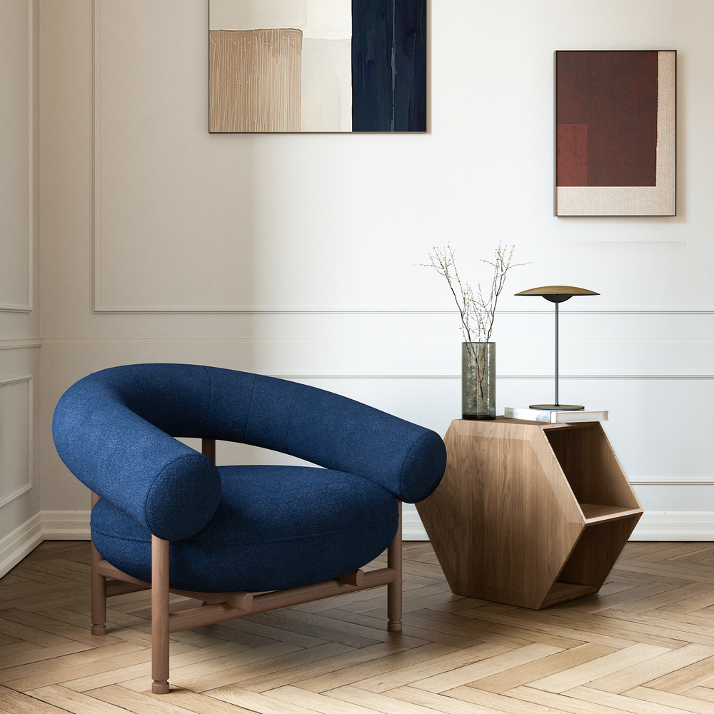 Lounge chairs for hospitalities & contracts - Loop Lounge Chair - WEWOOD - PORTUGUESE JOINERY