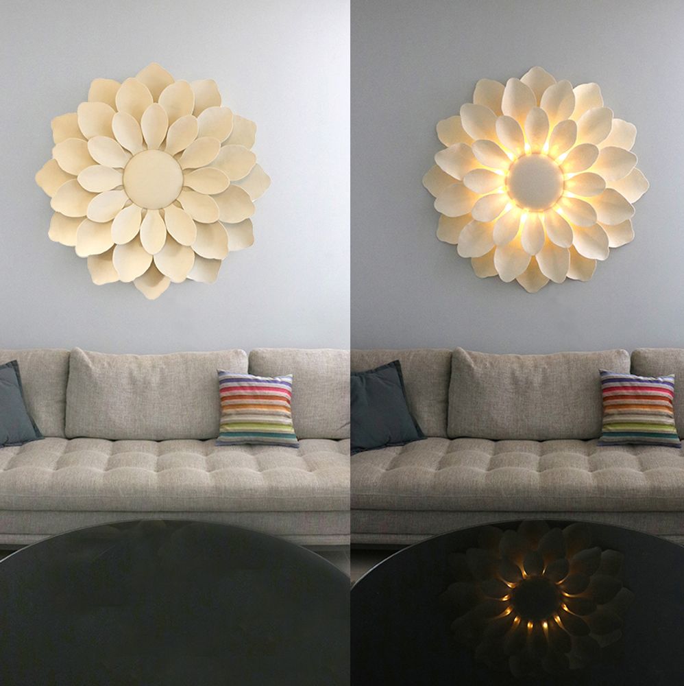 Autres décorations murales - Luminaire BIG FLOWERS MilkyWay - EMMANUELLE M