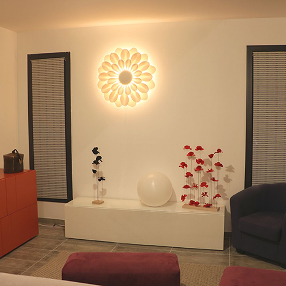 Autres décorations murales - Luminaire BIG FLOWERS MilkyWay - EMMANUELLE M