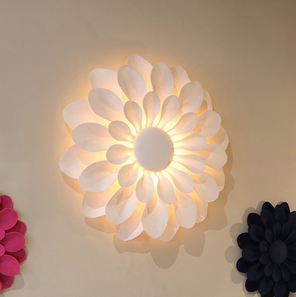 Autres décorations murales - Luminaire BIG FLOWERS MilkyWay - EMMANUELLE M
