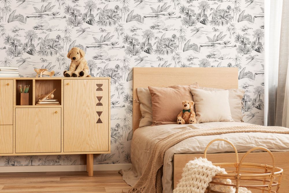 Other wall decoration - Papier peint Oasis Toile de Jouy - PAPERMINT