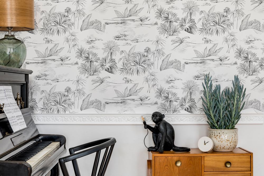 Other wall decoration - Papier peint Oasis Toile de Jouy - PAPERMINT