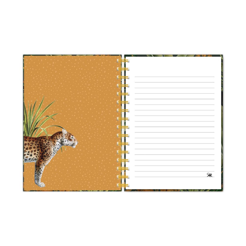 Papeterie - Carnet A6 à spirale avec fermeture par élastique - CREATIVE LAB AMSTERDAM