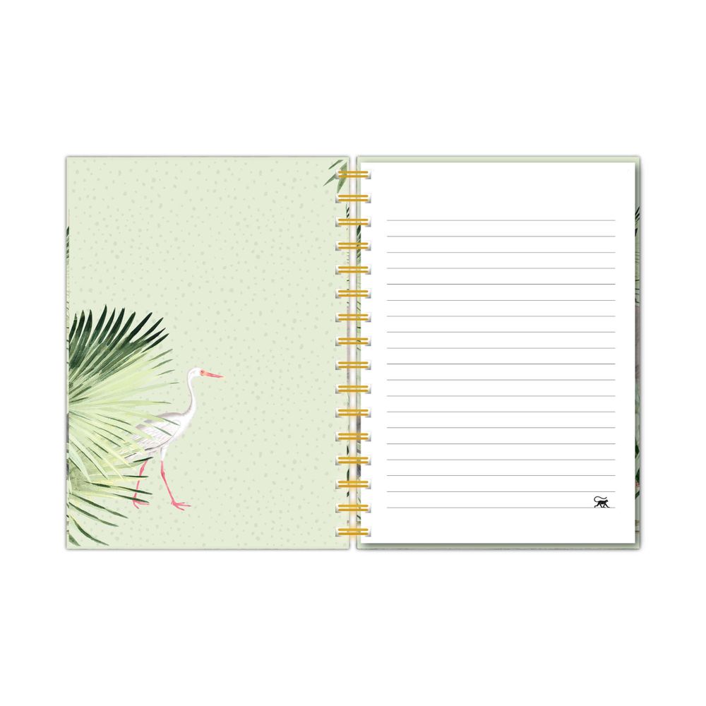 Papeterie - Carnet A6 à spirale avec fermeture par élastique - CREATIVE LAB AMSTERDAM