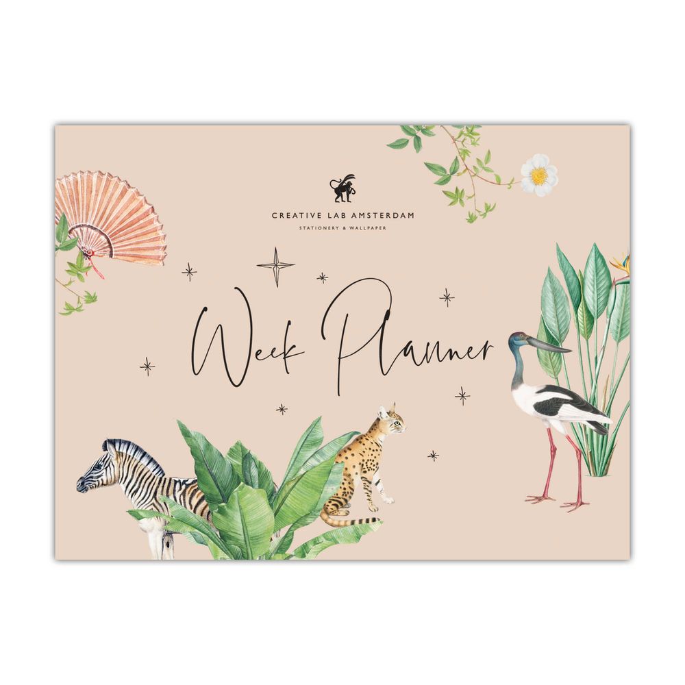 Papeterie - Planificateur de semaine - CREATIVE LAB AMSTERDAM