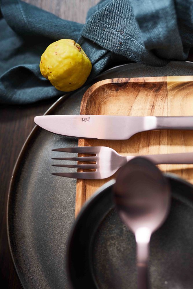 Cutlery set - RAW Rose gold cutlery - AIDA