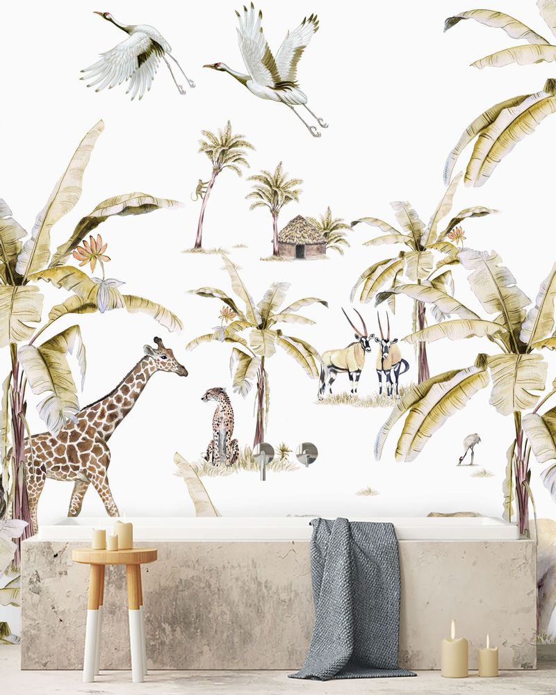 Other wall decoration - Bathroom Wallpaper - CREATIVE LAB AMSTERDAM